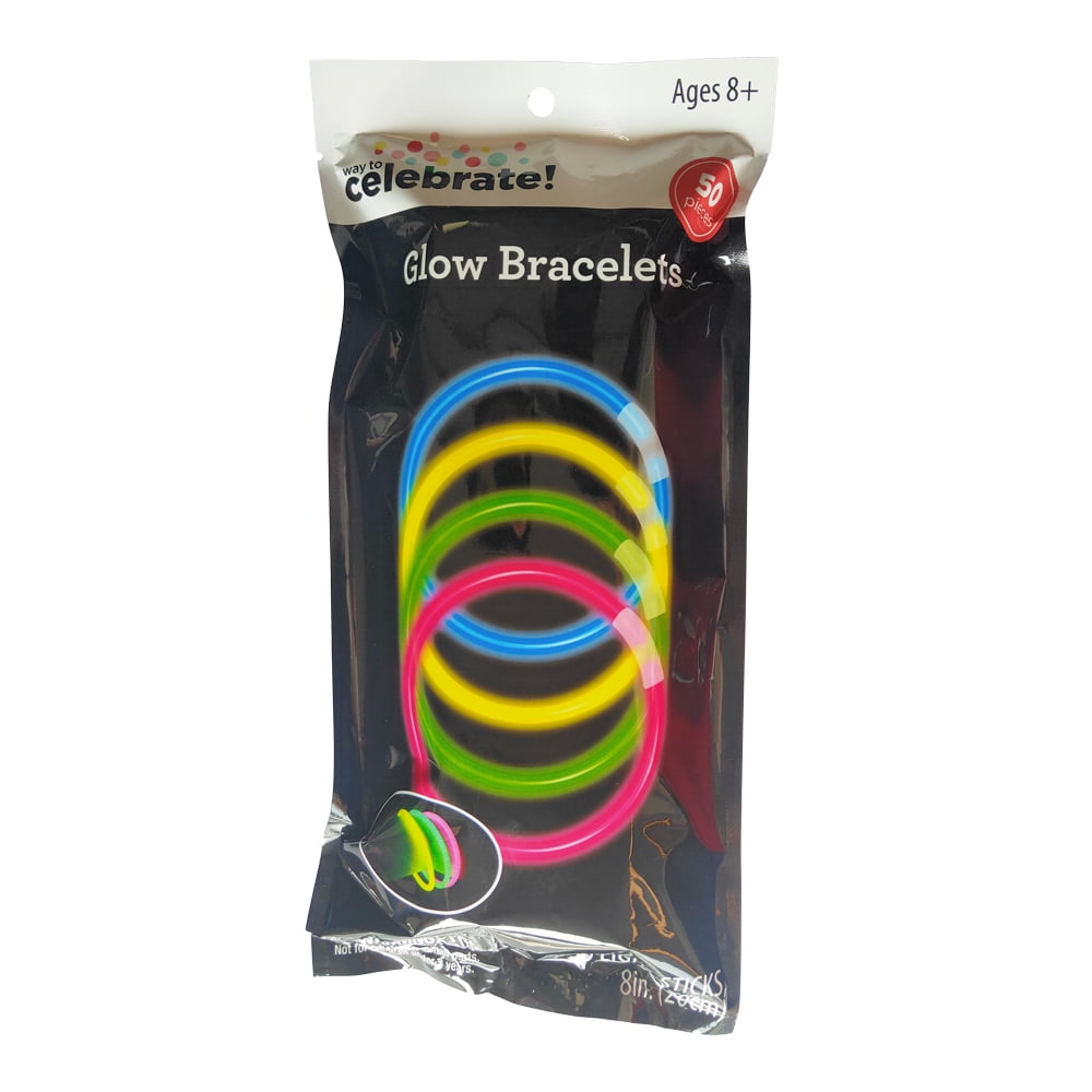 Glow Bracelets (x10) | Party Bag Fillers | Kids Party | Party Pieces